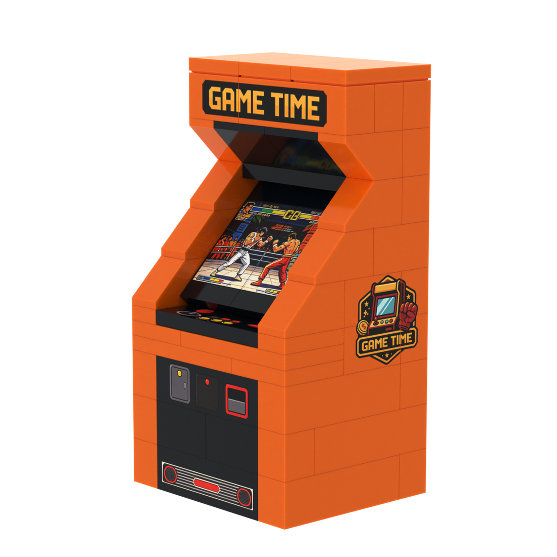 Arcade Machine brick scene accessory, detail view 2