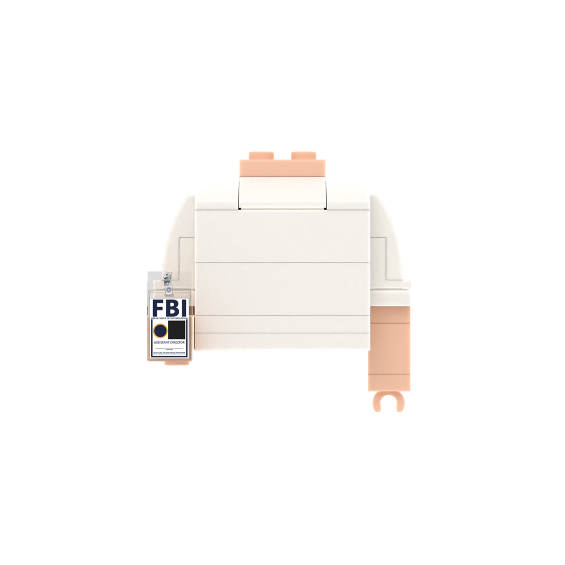 Badge Card Holder brick figure accessory, main product view