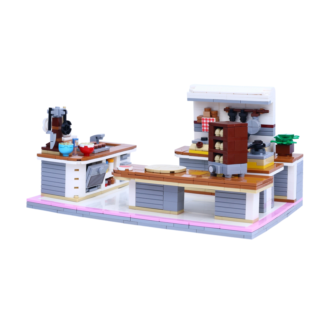 Bake Squad brick scene, right view