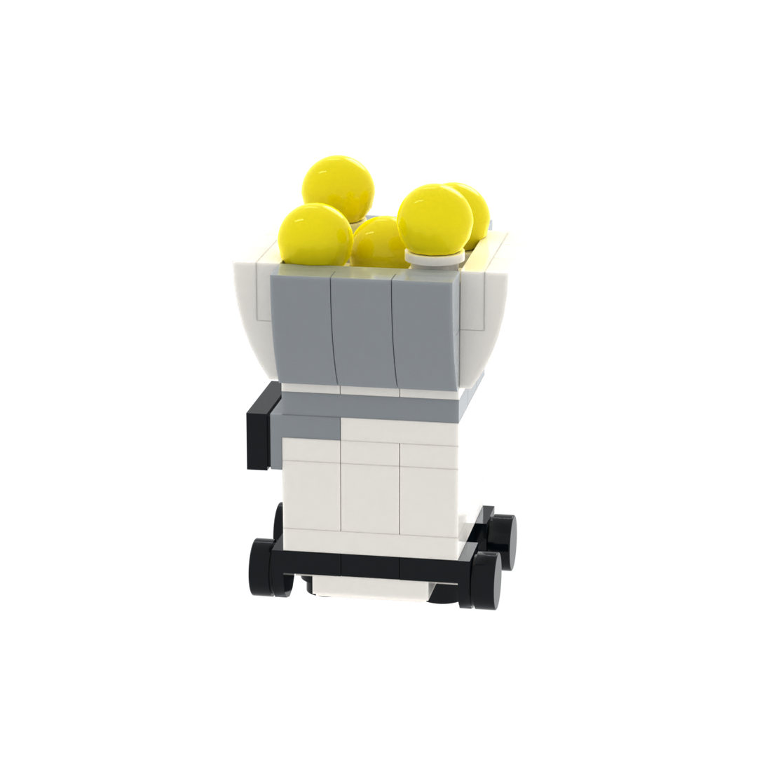 Ball Launcher brick scene accessory, detail view 1