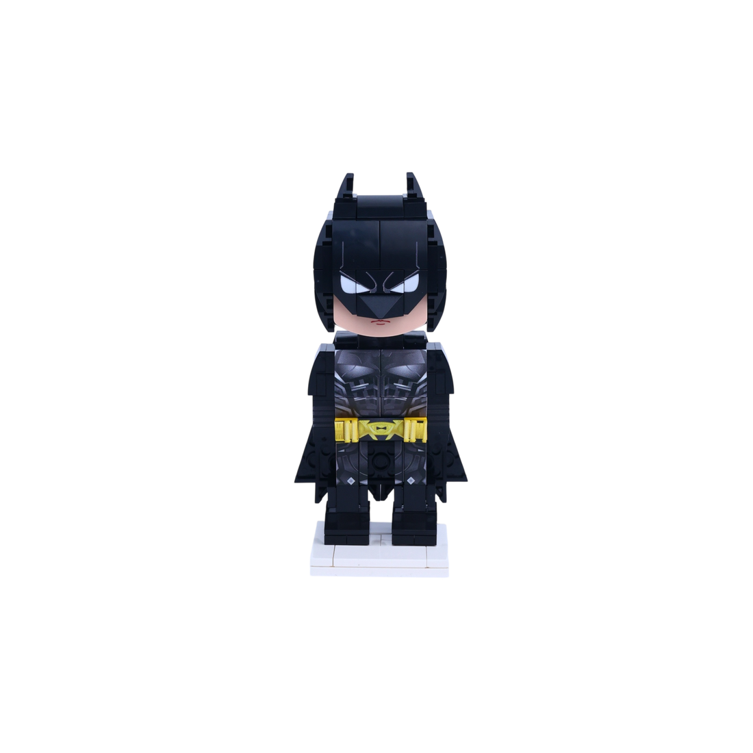 Black-Caped Night Vigilante custom brick figure, main product view