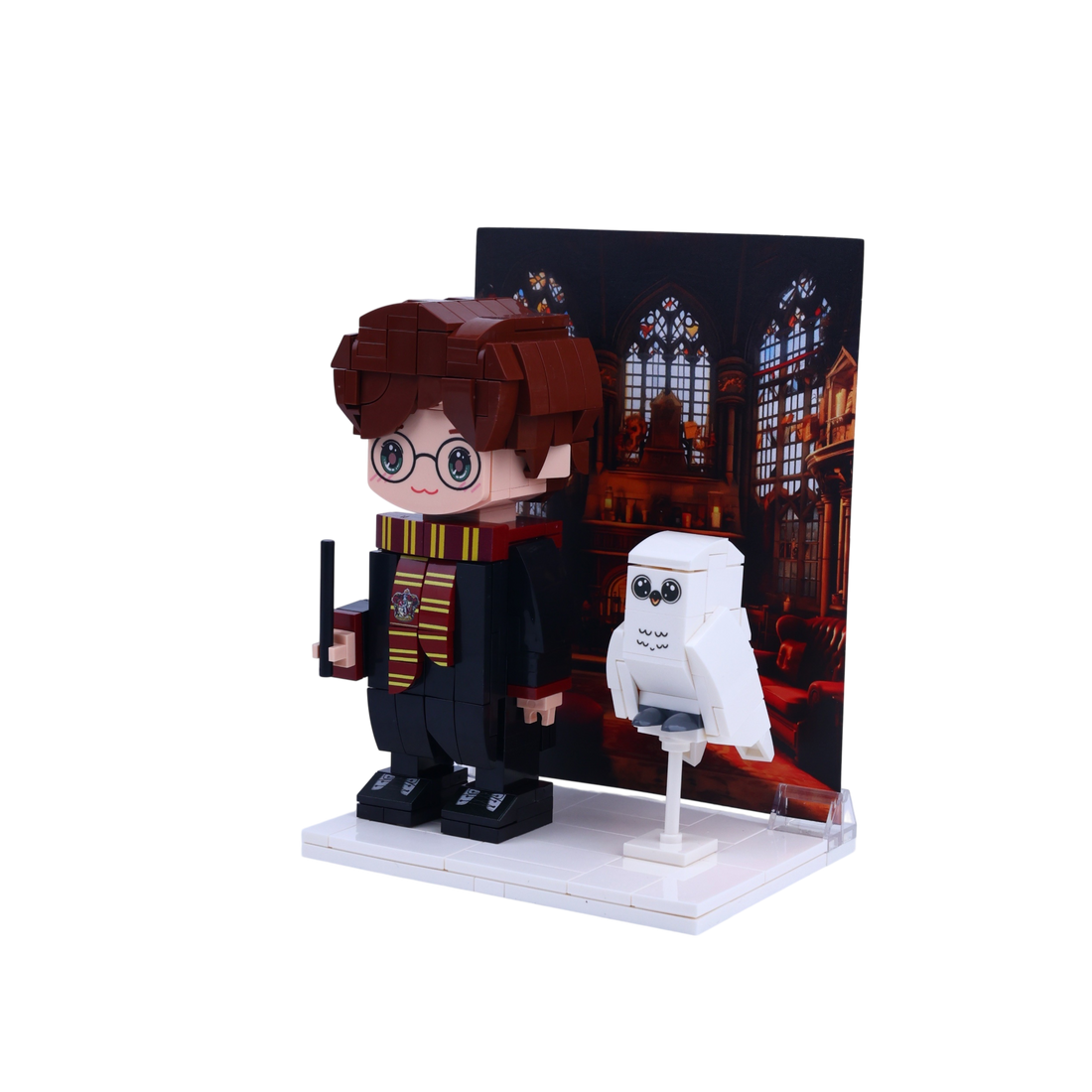 Wand Wizard Boy custom brick figure