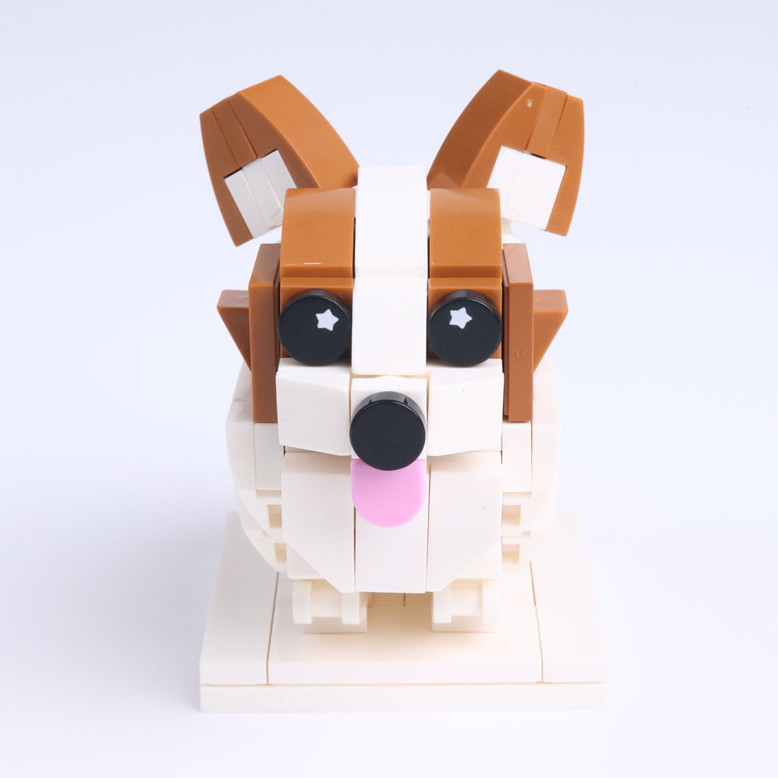 Corgi dog brick figure, main product view