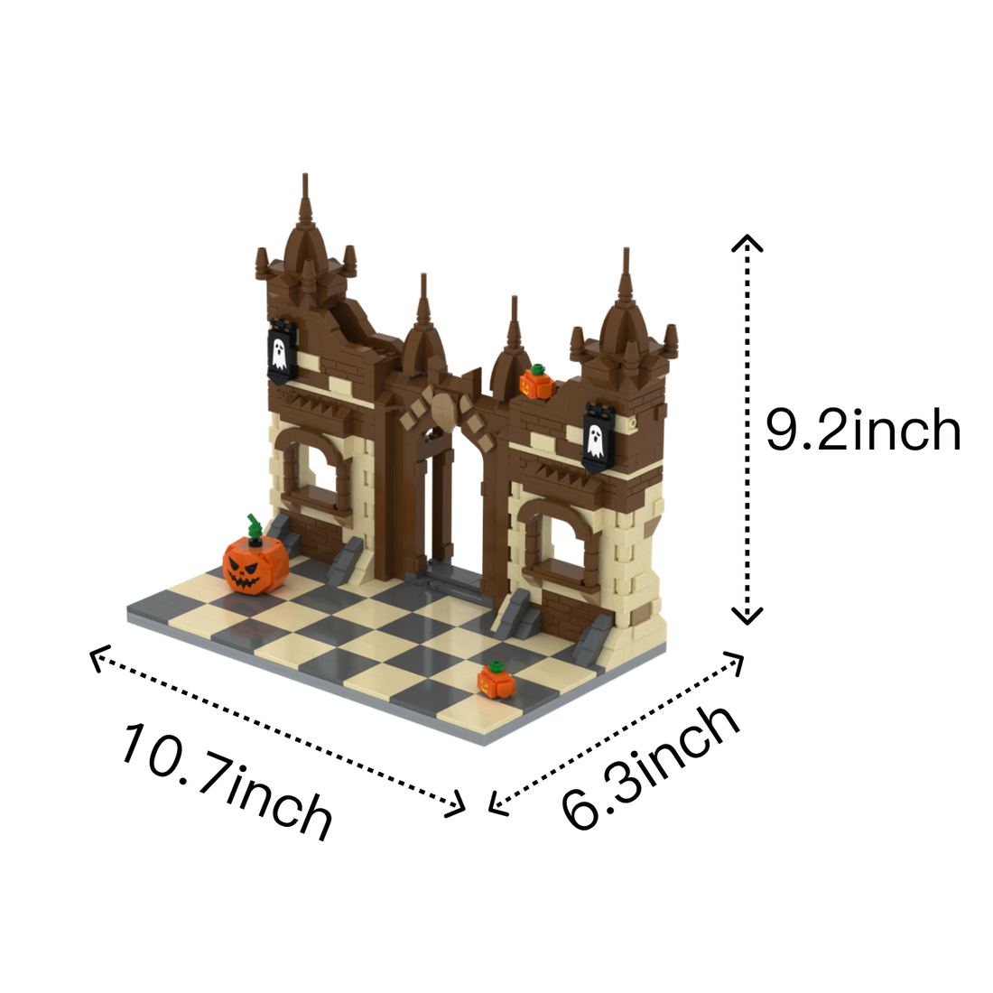 Halloween · Castle brick scene, lifestyle view