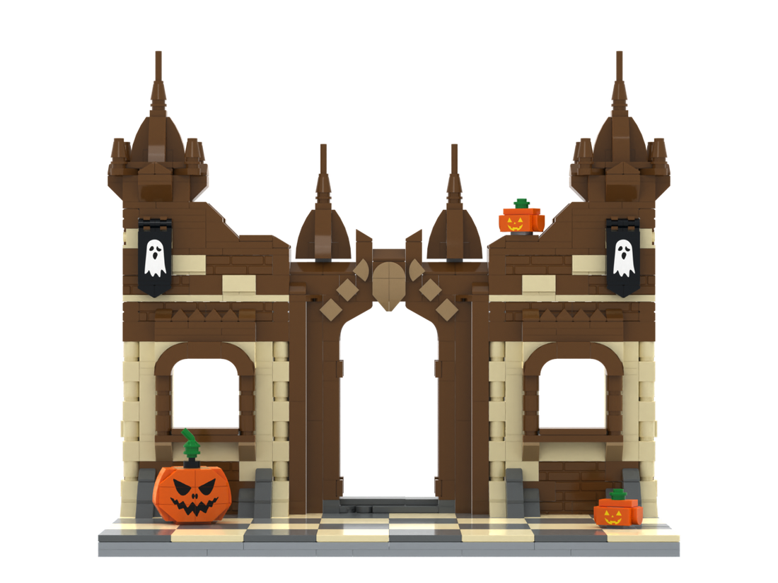 Halloween · Castle brick scene, main product view