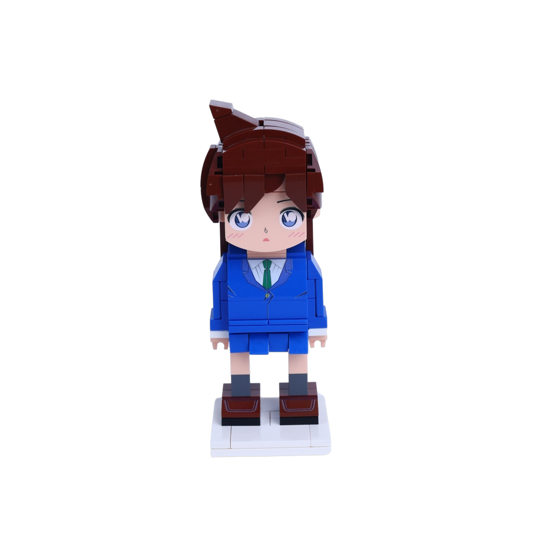 Karate Schoolgirl custom brick figure, main product view