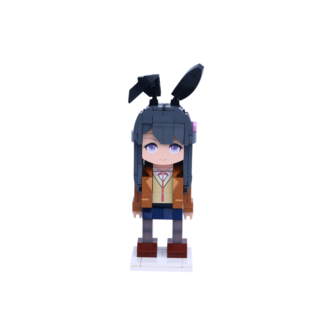 Mystery Bunny Performer custom brick figure, main product view