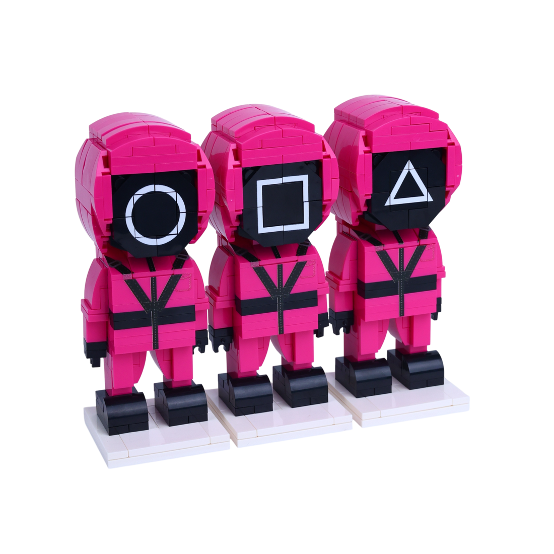 Player △ brick figure, left-side view