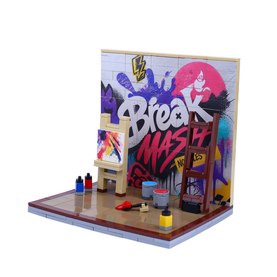 Urban Creator brick scene, right view