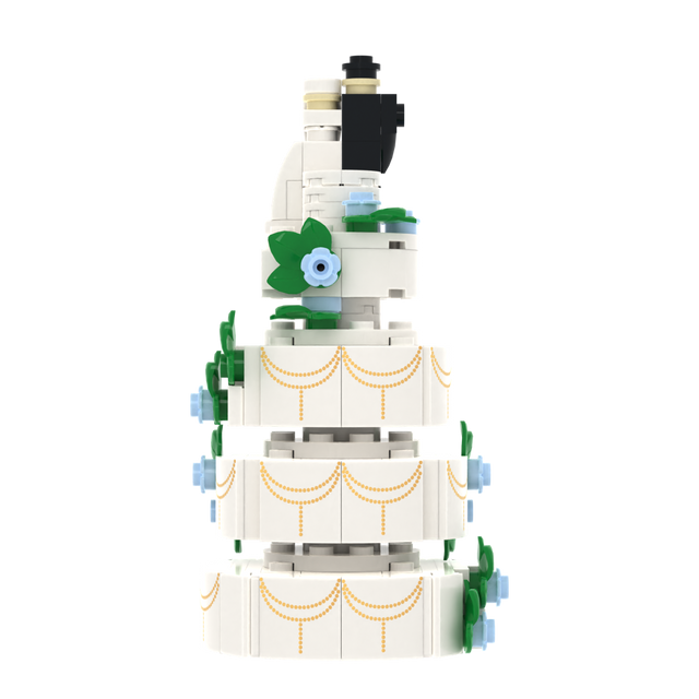 4-Tier Wedding Cake