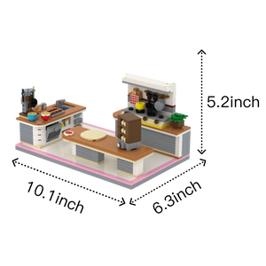 Bake Squad brick scene, size guide