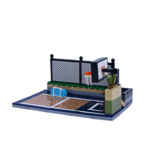Baller Bros brick scene, right view