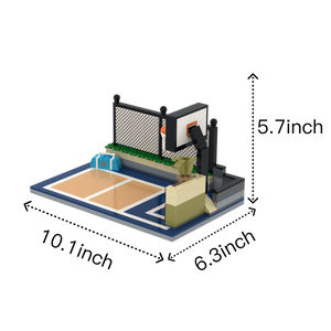 Baller Bros brick scene, size guide
