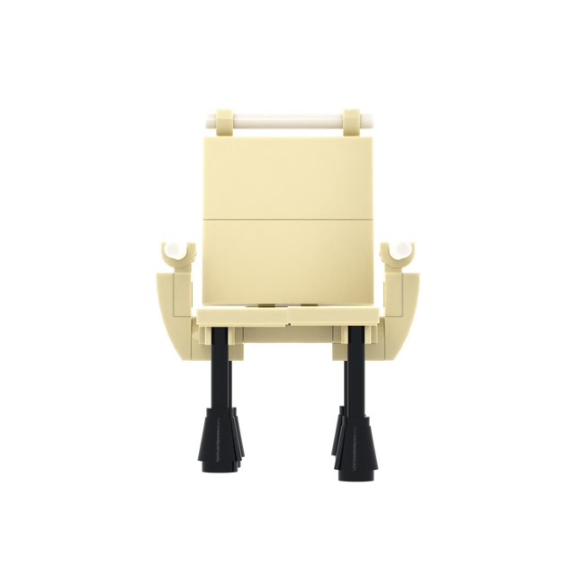 Beige Folding Leisure Chair