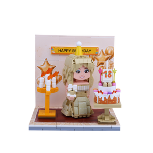 Birthday · Golden Girl brick scene, lifestyle view