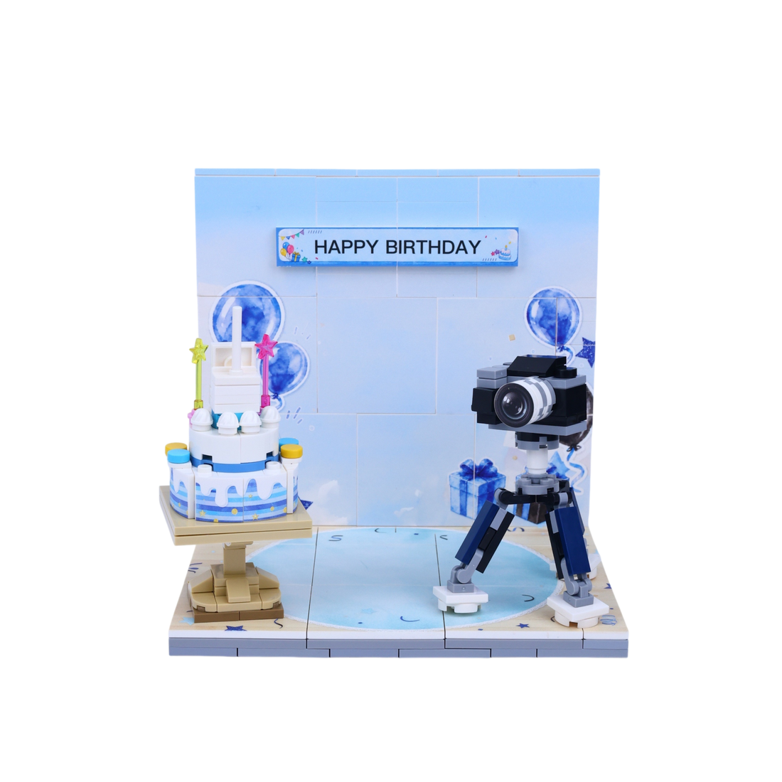 Birthday · Mr. Eighteen brick scene, main product view