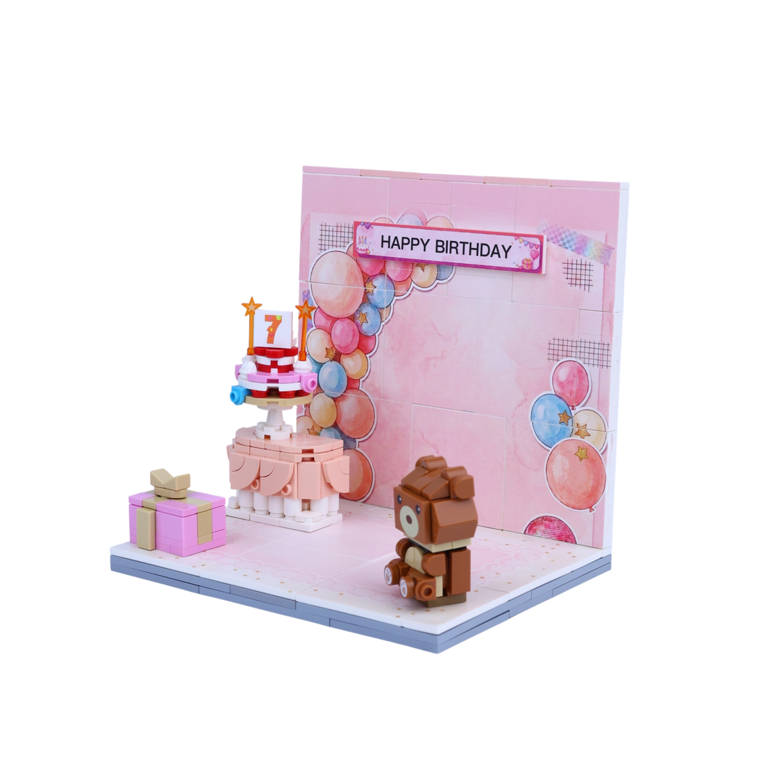 Birthday · Princess brick scene, right view