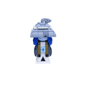 Blue-Winged Warrior custom brick figure, main product view