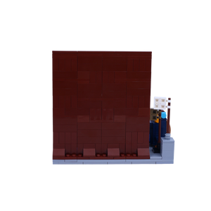 Champion Climber brick scene, back view