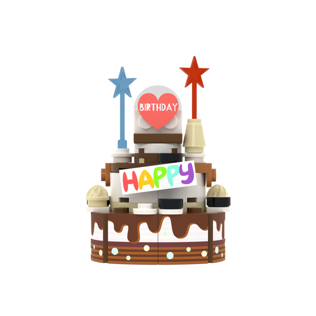 Chocolate Multi-layer Birthday Cake