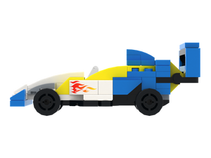 Blaze Track Racer custom brick figure