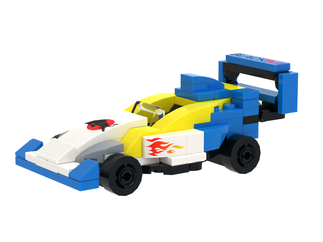 Blaze Track Racer custom brick figure