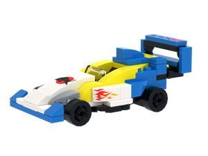 Blaze Track Racer custom brick figure