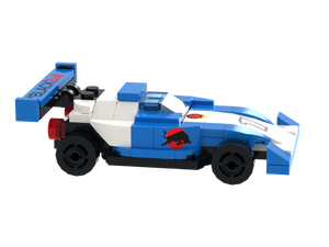 Shadow Circuit Racer custom brick figure