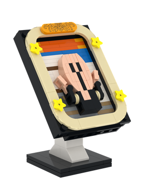 Scream Frame Echo custom brick figure