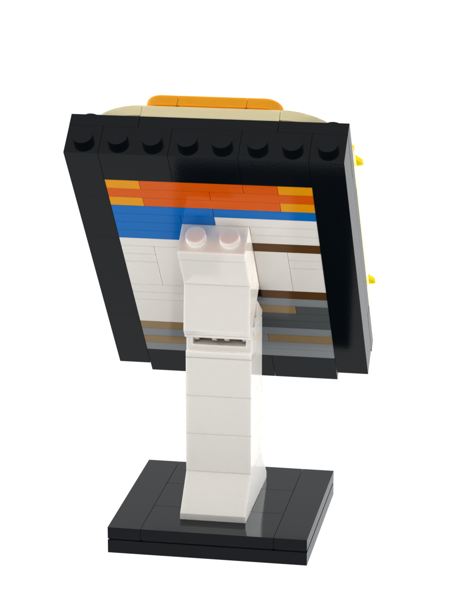 Scream Frame Echo custom brick figure