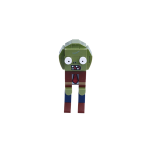 Green Undead Character brick art collectible, main product view