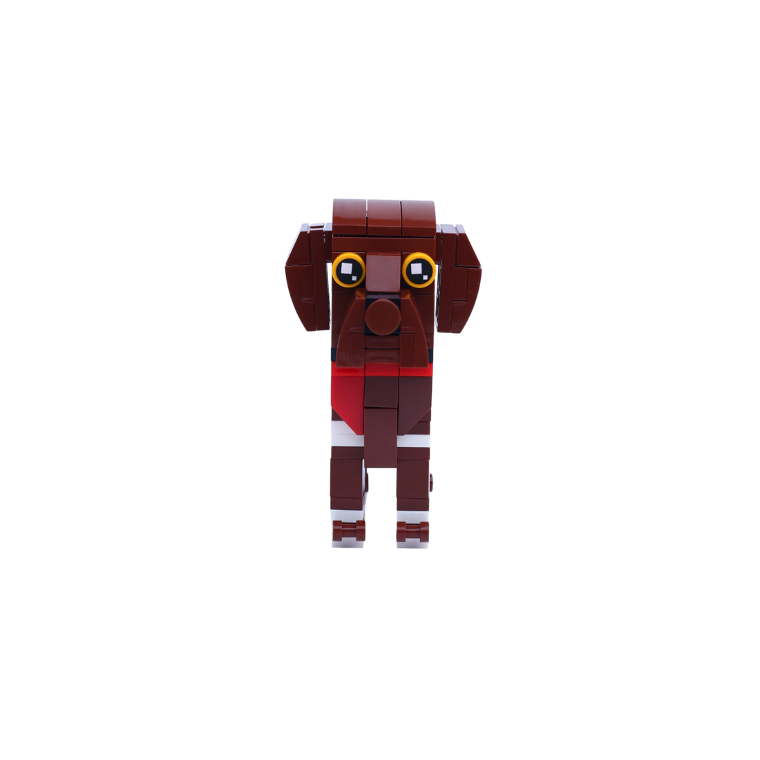 GSP Pointer dog brick figure, main product view
