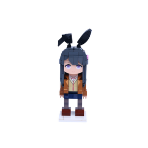 Mystery Bunny Performer custom brick figure, main product view