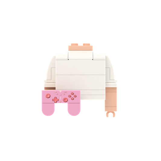 Pink Game Controller brick figure accessory, main product view