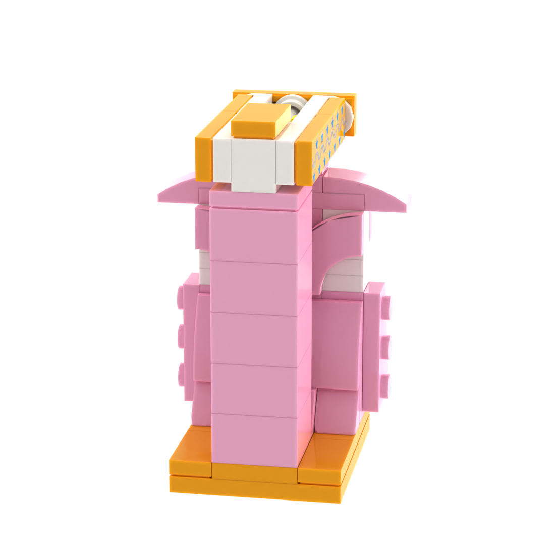 Pink Wardrobe brick scene accessory, detail view 1
