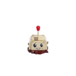 Potato Defense Character brick art collectible, main product view
