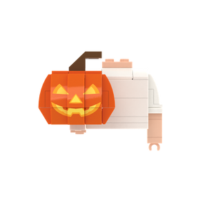 Pumpkin Lantern brick figure accessory, main product view