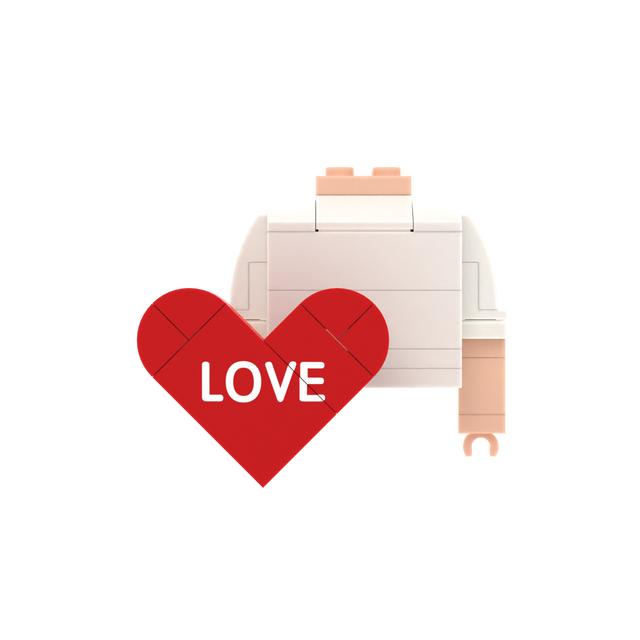 Red LOVE Heart