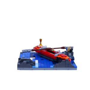 River Ranger brick scene, back view