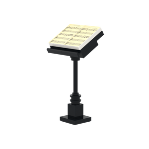 Sheet Music Stand brick scene accessory, detail view 2