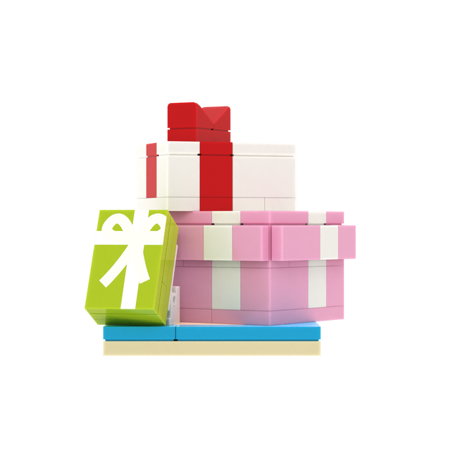 Stacked Gift Boxes