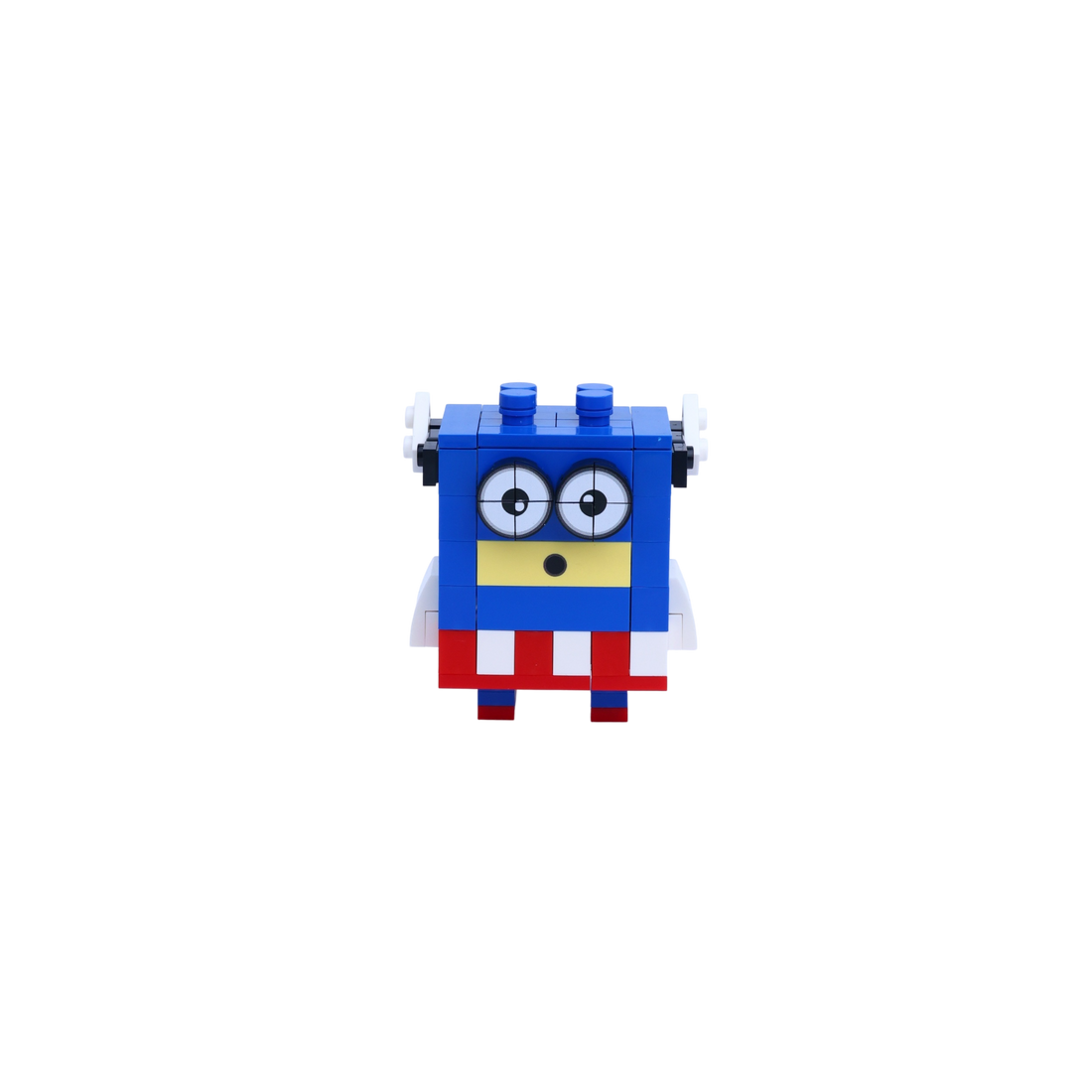 Star-Spangled Minion brick art collectible, main product view