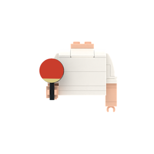 Table Tennis Paddle brick figure accessory, main product view