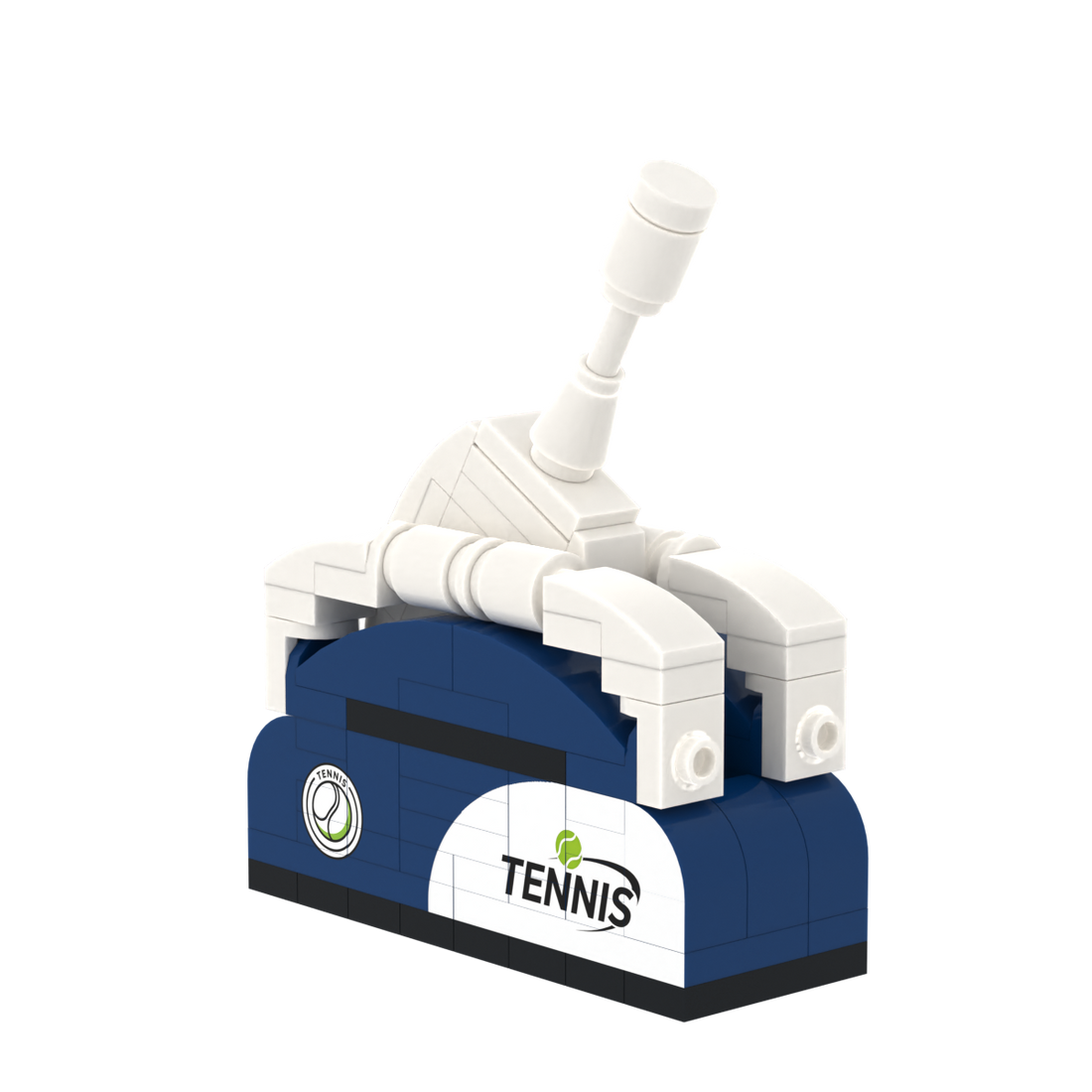 Tennis Ball Launcher brick scene accessory, detail view 2