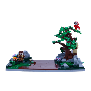 The Explorer Trio brick scene, main product view
