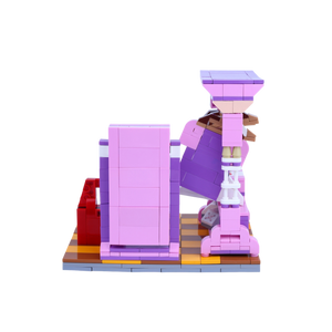 Walk-in Closet brick scene, back view