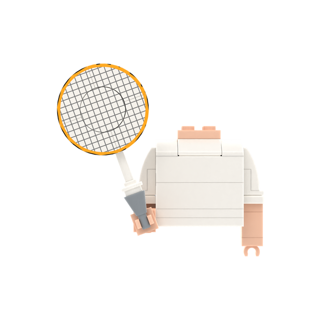 Yellow Badminton